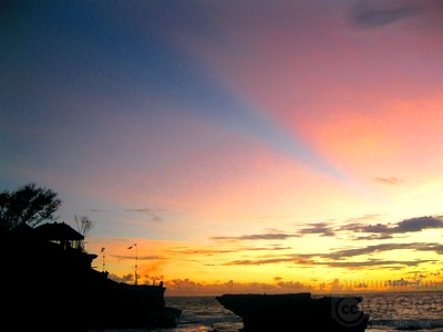Sunset Tanah Lot Bali