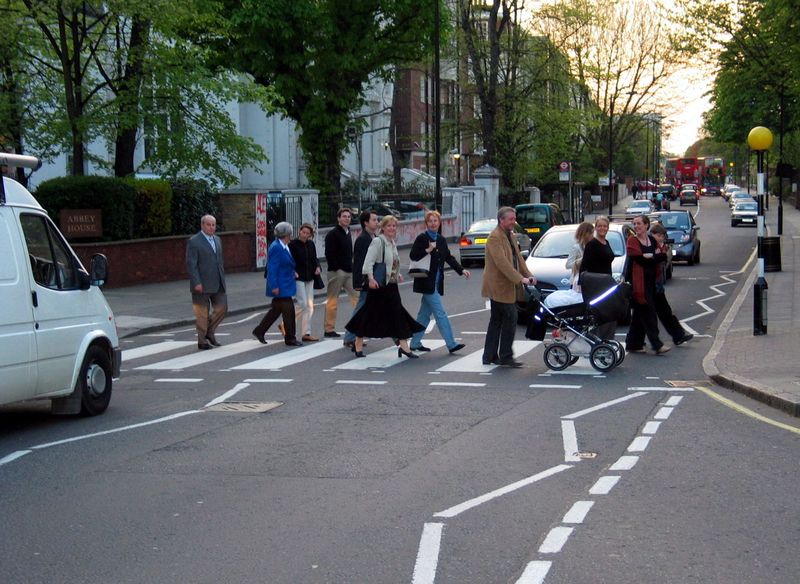 Abbey Road Zebra Crossing 2004