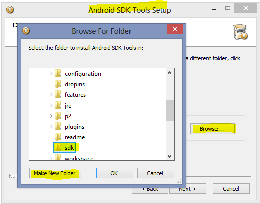 Eclipse SDK Setup