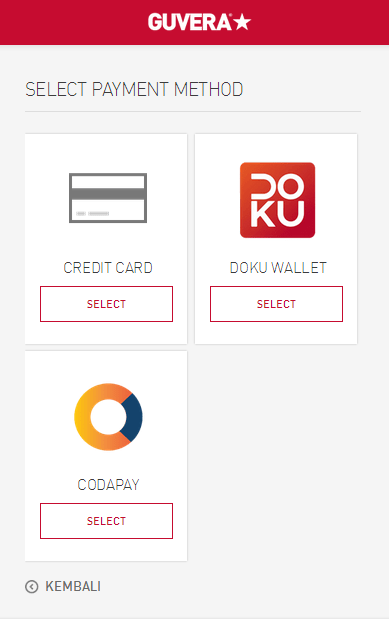Guvera - Payment