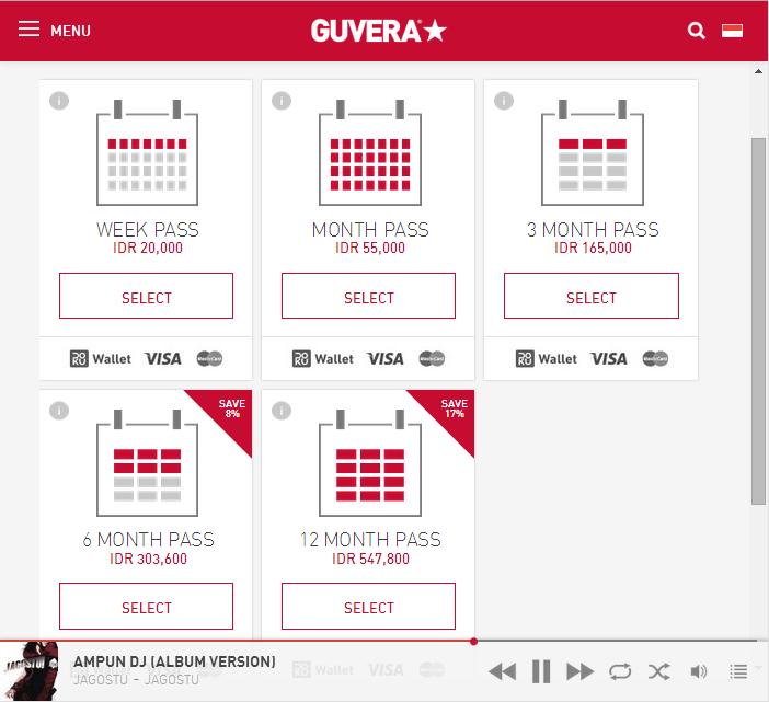Guvera - Subscribe